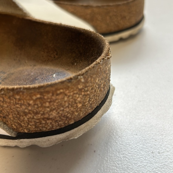 Birkenstock Arizona White Patent Leather Sandal - Picture 10 of 14